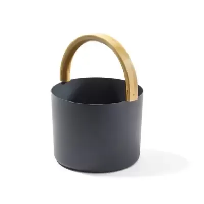 Бадья KOLO 2 черная с ручкой