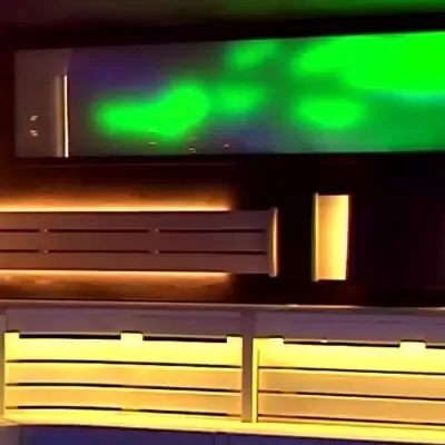 Световое панно Licht-2000 Avani Aurora 1280 × 1280 северное сияние