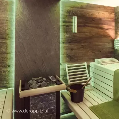 Серия панелей для сауны SAUNABOARD STONE в интерьере