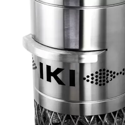 Дымоход IKI T600, 2000мм в комплекте (без узла прохода через кровлю)