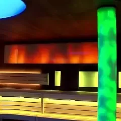 Стеклянная световая колонна Licht-2000 Avani Vulcano