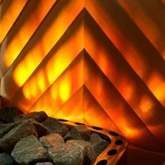 Оптоволоконное освещение для печки Cariitti Пламя