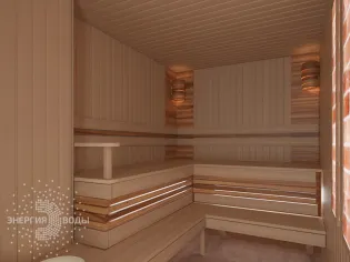 3D дизайн проекты хаммама, сауны, спа-комплекса